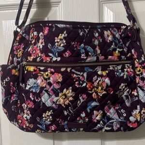 Vera Bradley Indiana Rose (retired) large on the go crossbody